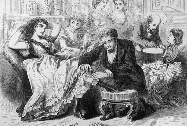 Прививание американцев (1871). Изображение: Mary Evans Picture Library