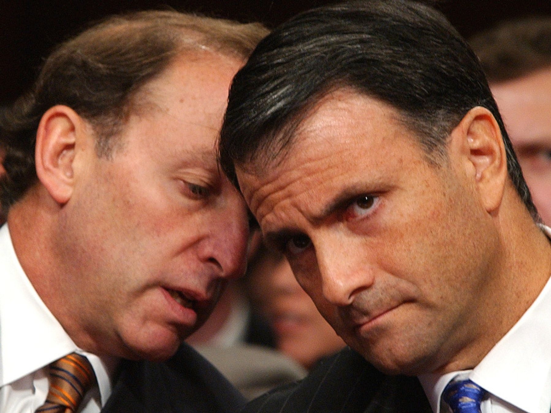 Famous lobbyist Jack Abramoff (right) 