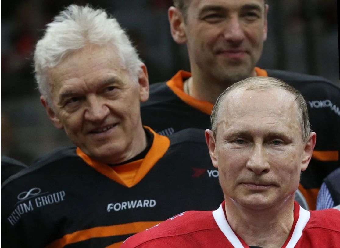 Gennady Timchenko and Vladimir Putin
