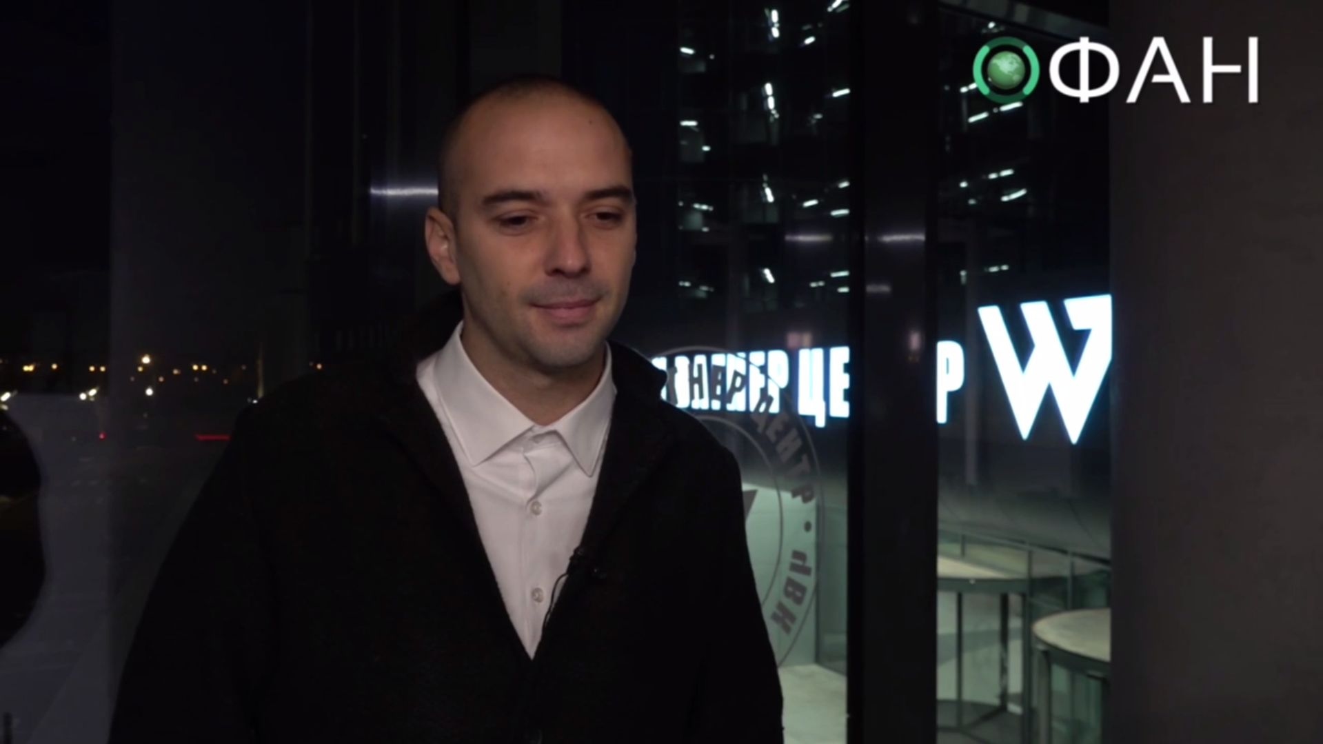 Damjan Knežević at the Wagner Center, Saint Petersburg, November 2022