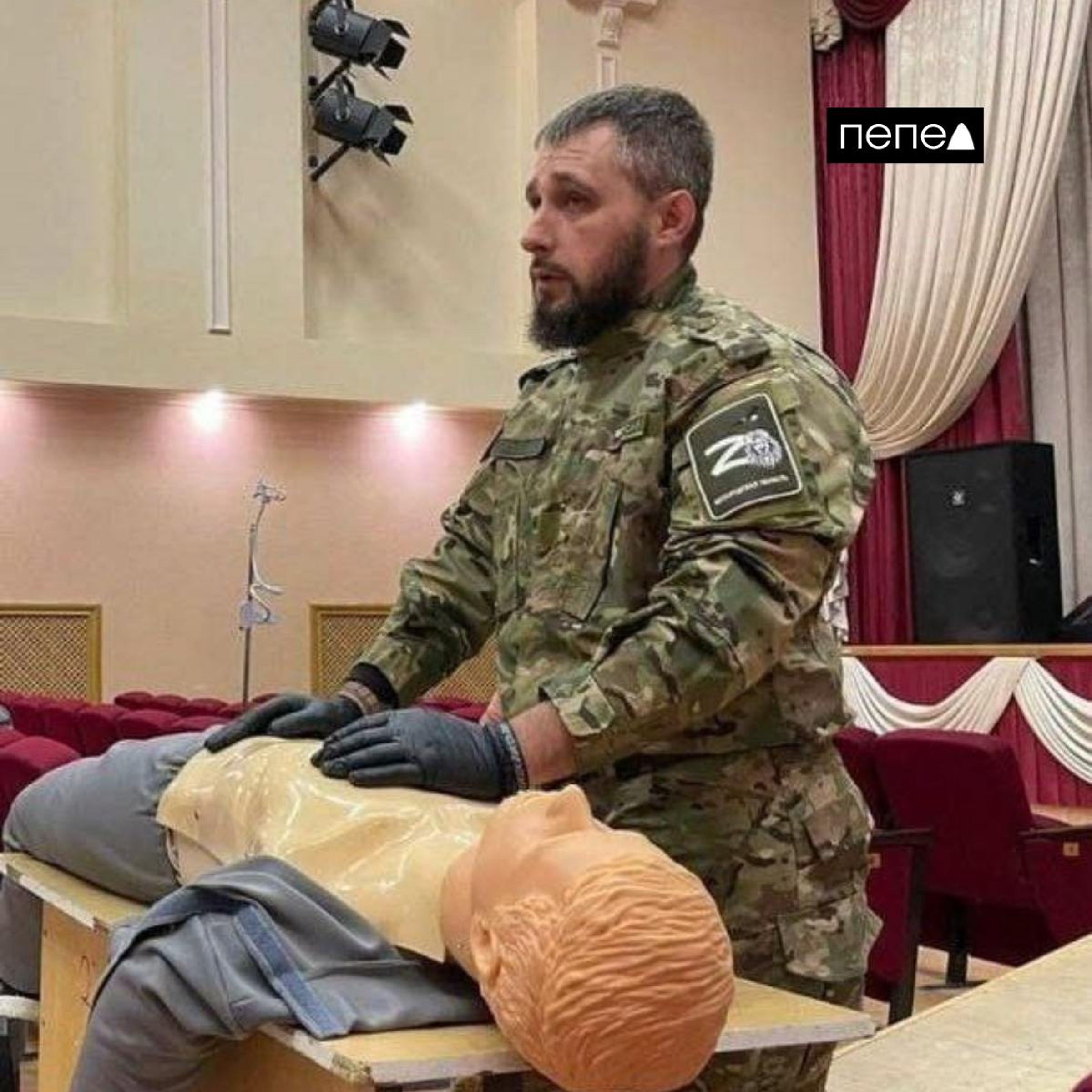 Paramedic Maxim Barkalov