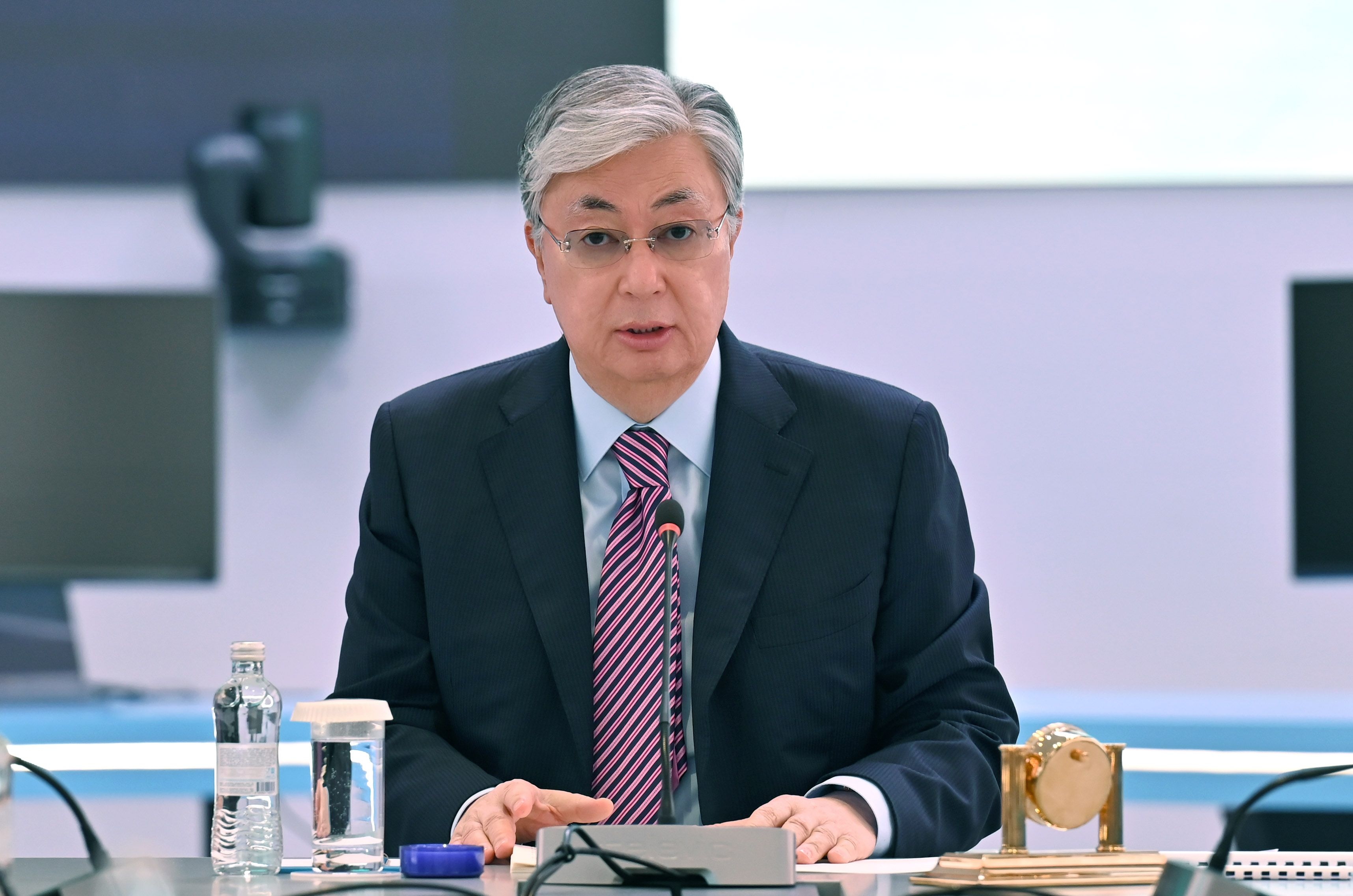 Kazakhstan’s president Kassym-Jomart Tokayev
