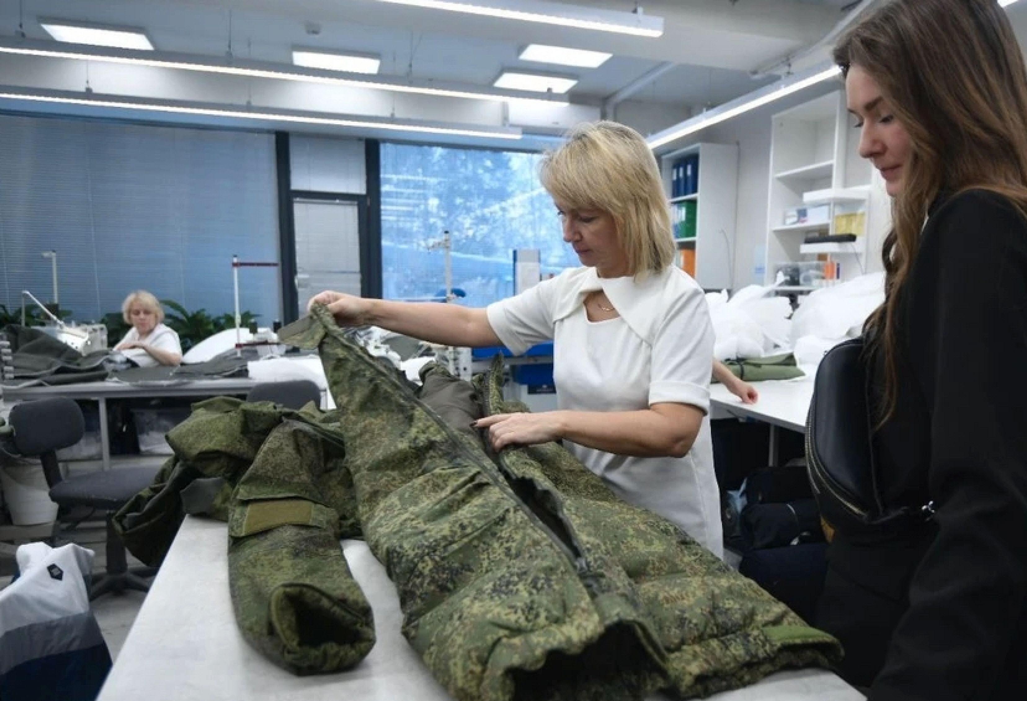Sewing military clothing in Yekaterinburg