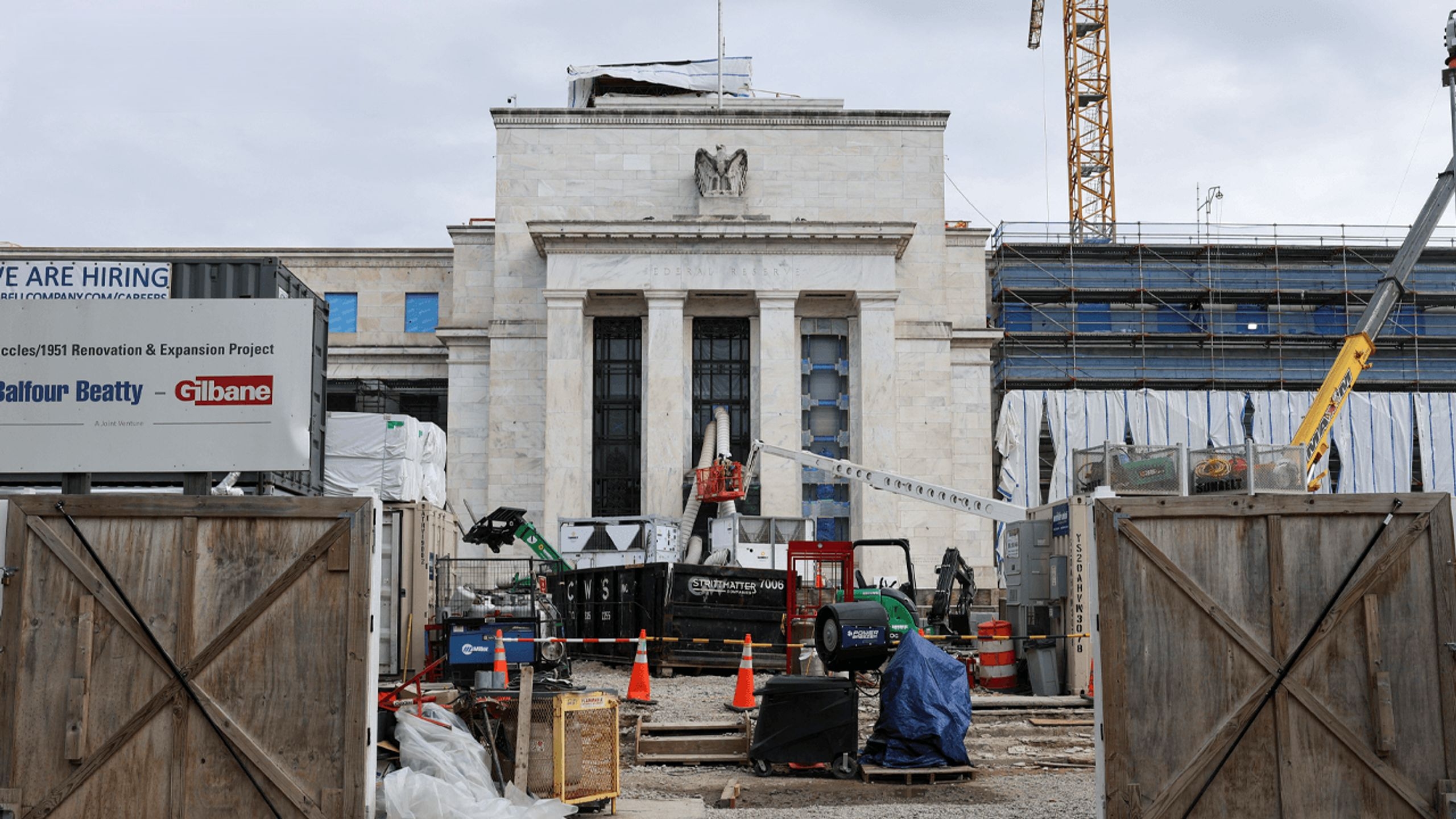 Federal Reserve building in the United States