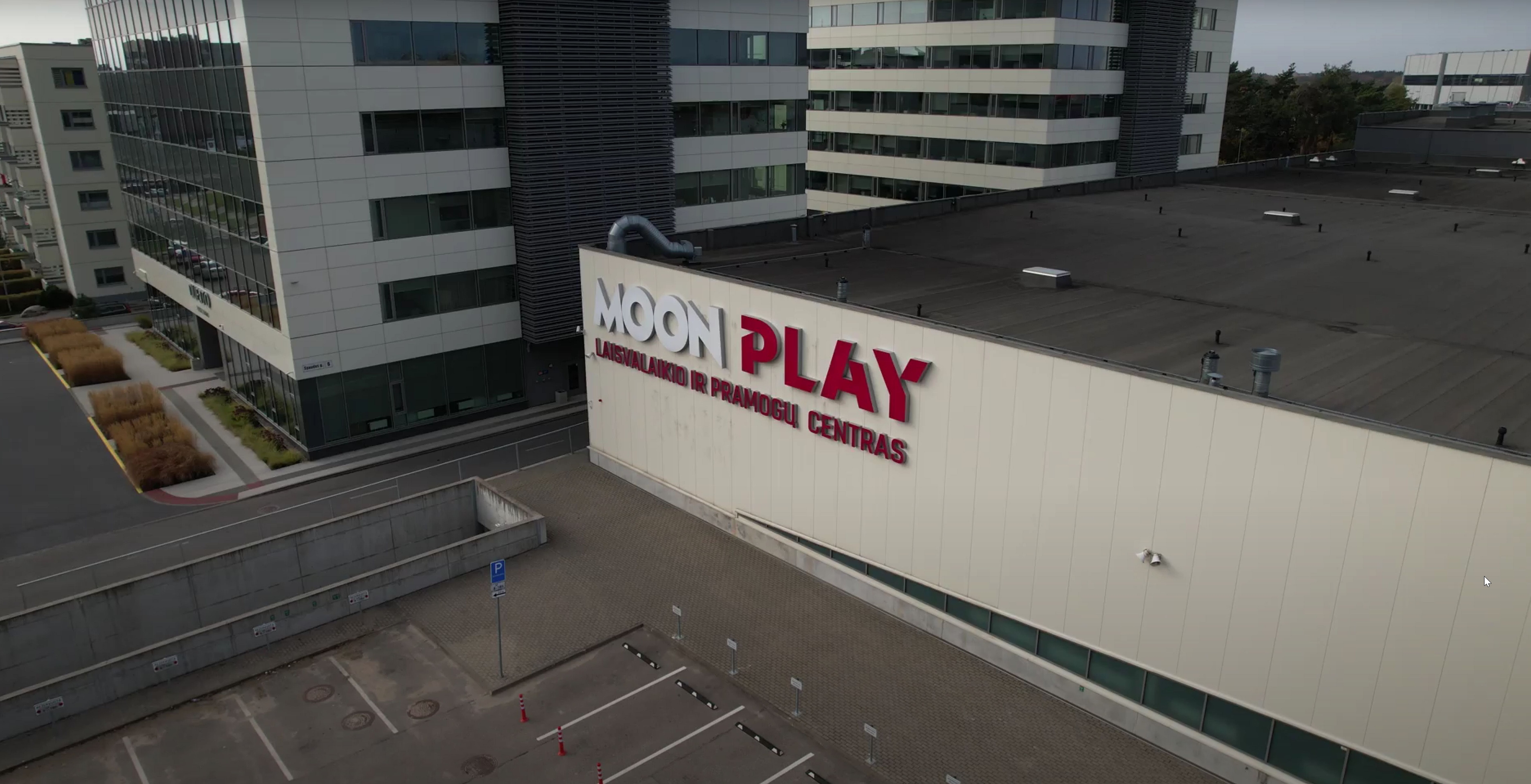 Moon Play Entertainment Center