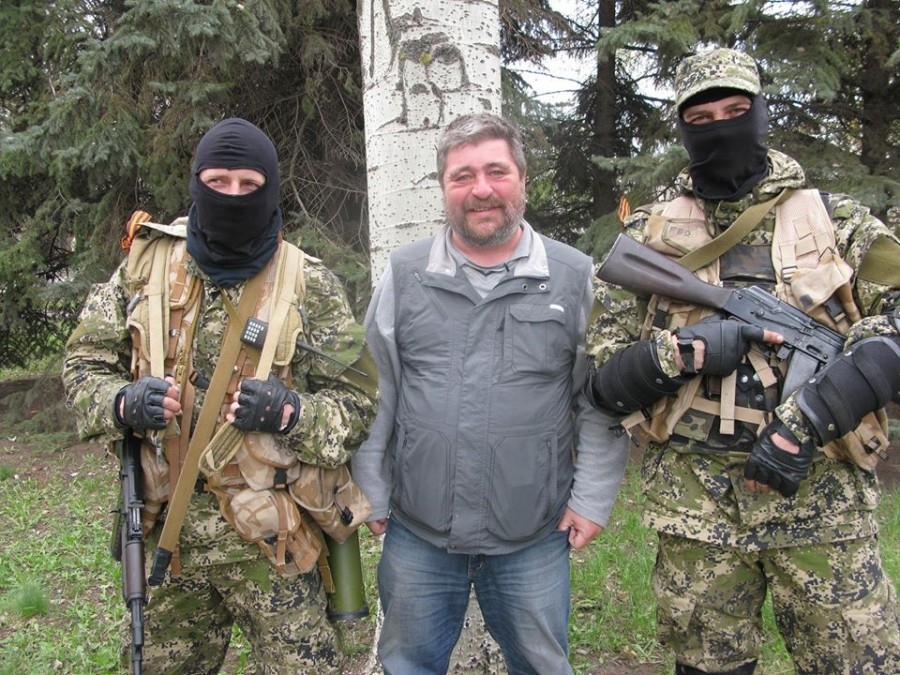 Сергей Гранкин, Славянск, 2014 год