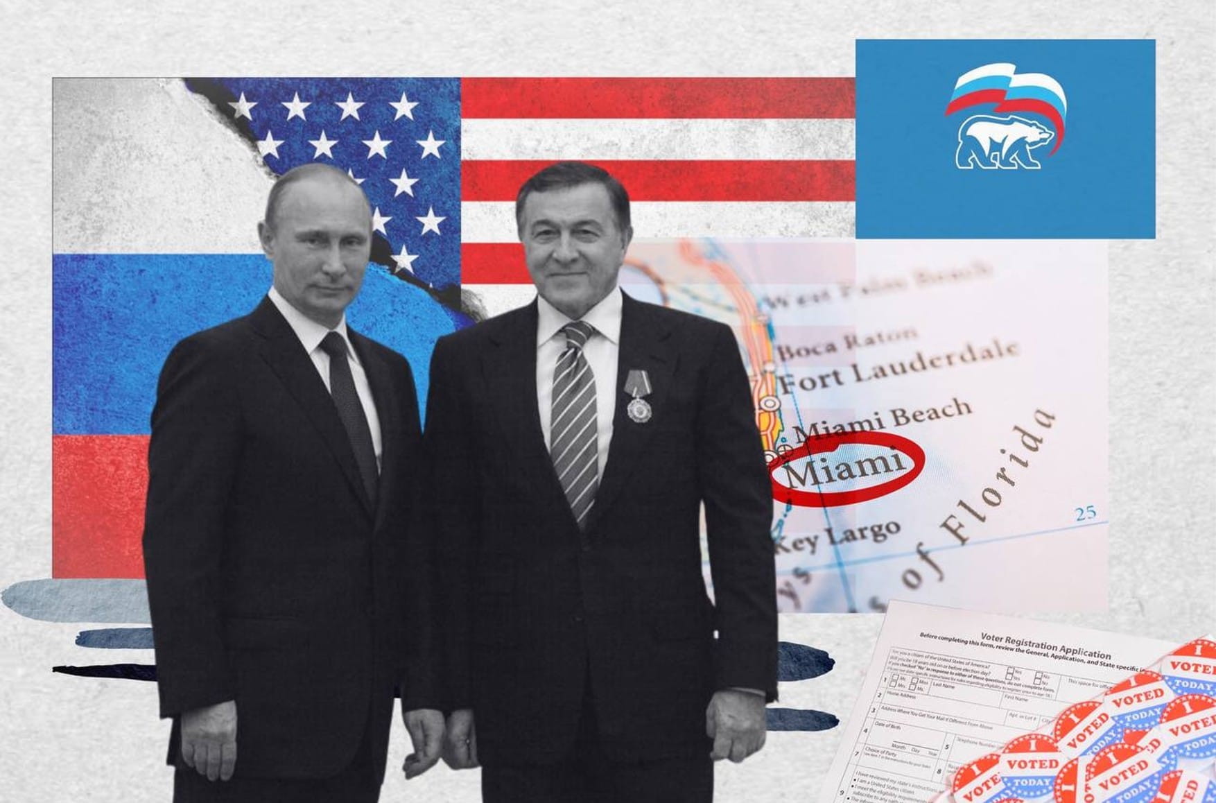Our man in Miami. Pro-Putin Russian billionaire accused of meddling in U.S. elections evades sanctions, moves family to America