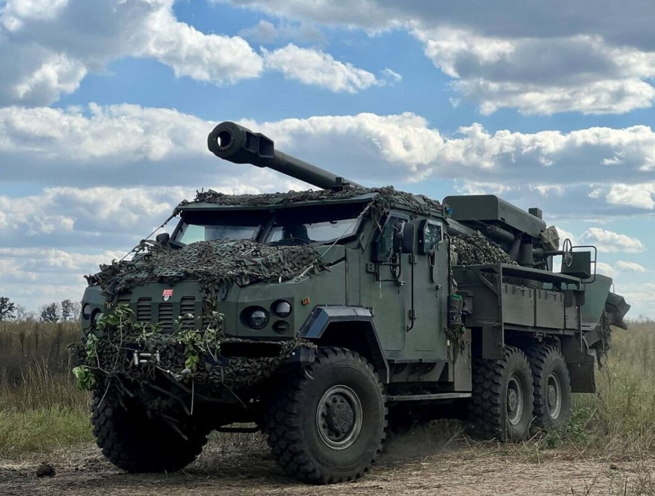 Ukrainian 2S22 “Bohdana” Self-Propelled Artillery System