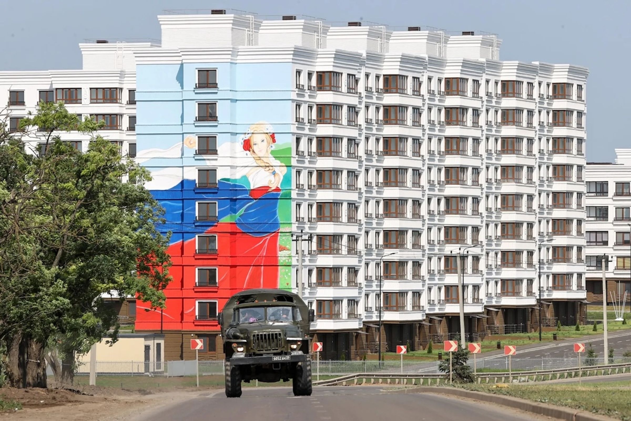 Mariupol under occupation, 2023