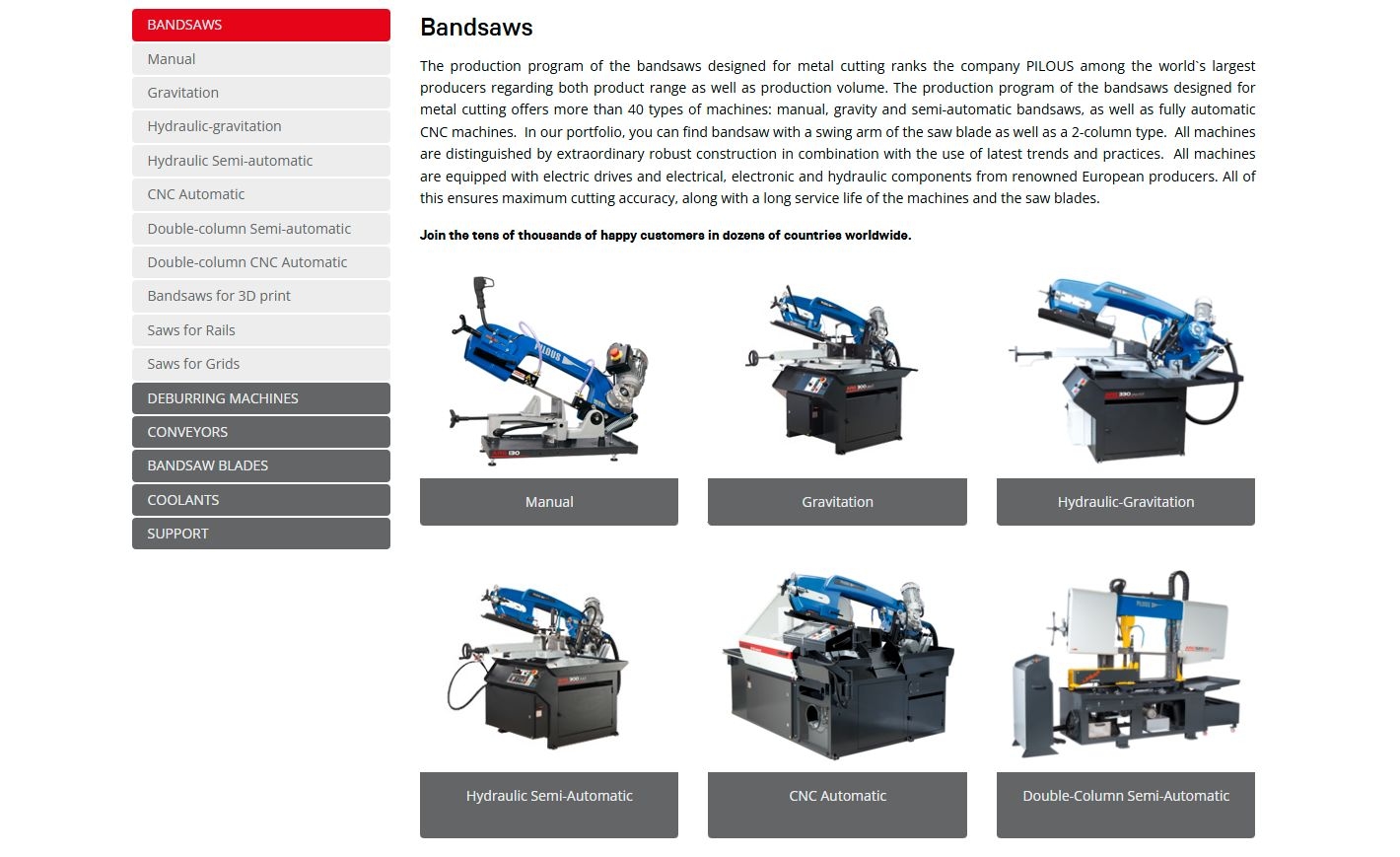 Pilous-Pásové Pily machines, like other equipment exported by Czech firms to Russia, are dual-use and can be employed in both civilian and military production.