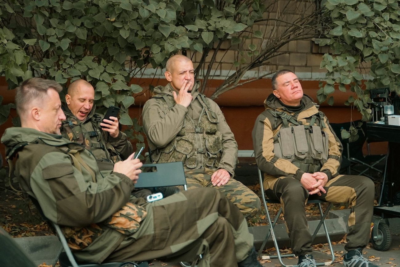 Кадр из сериала «Ополченский романс»