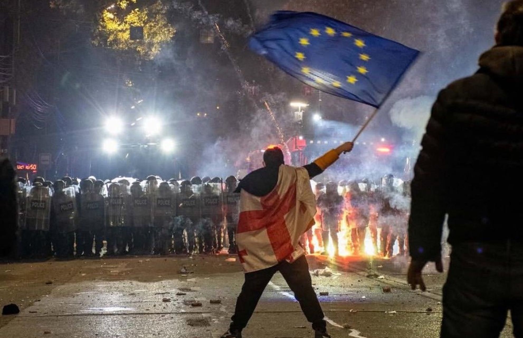 Protests against the falsification of the 2024 parliamentary elections were brutally suppressed
