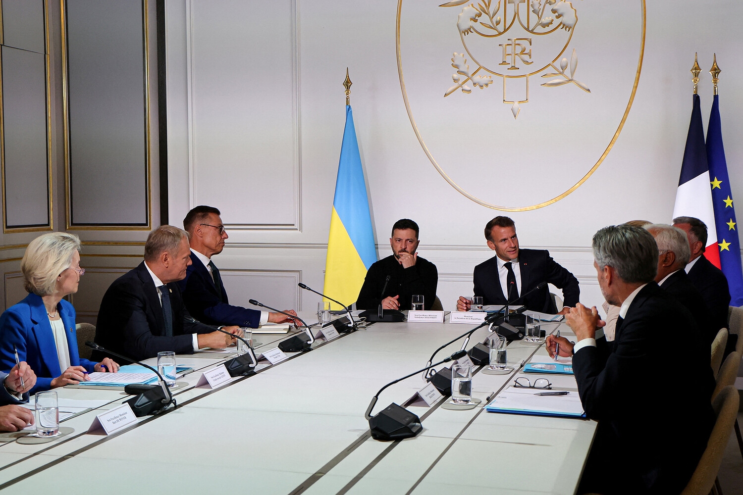 Встреча «коалиции желающих» в Париже, 4 сентября 2025 года