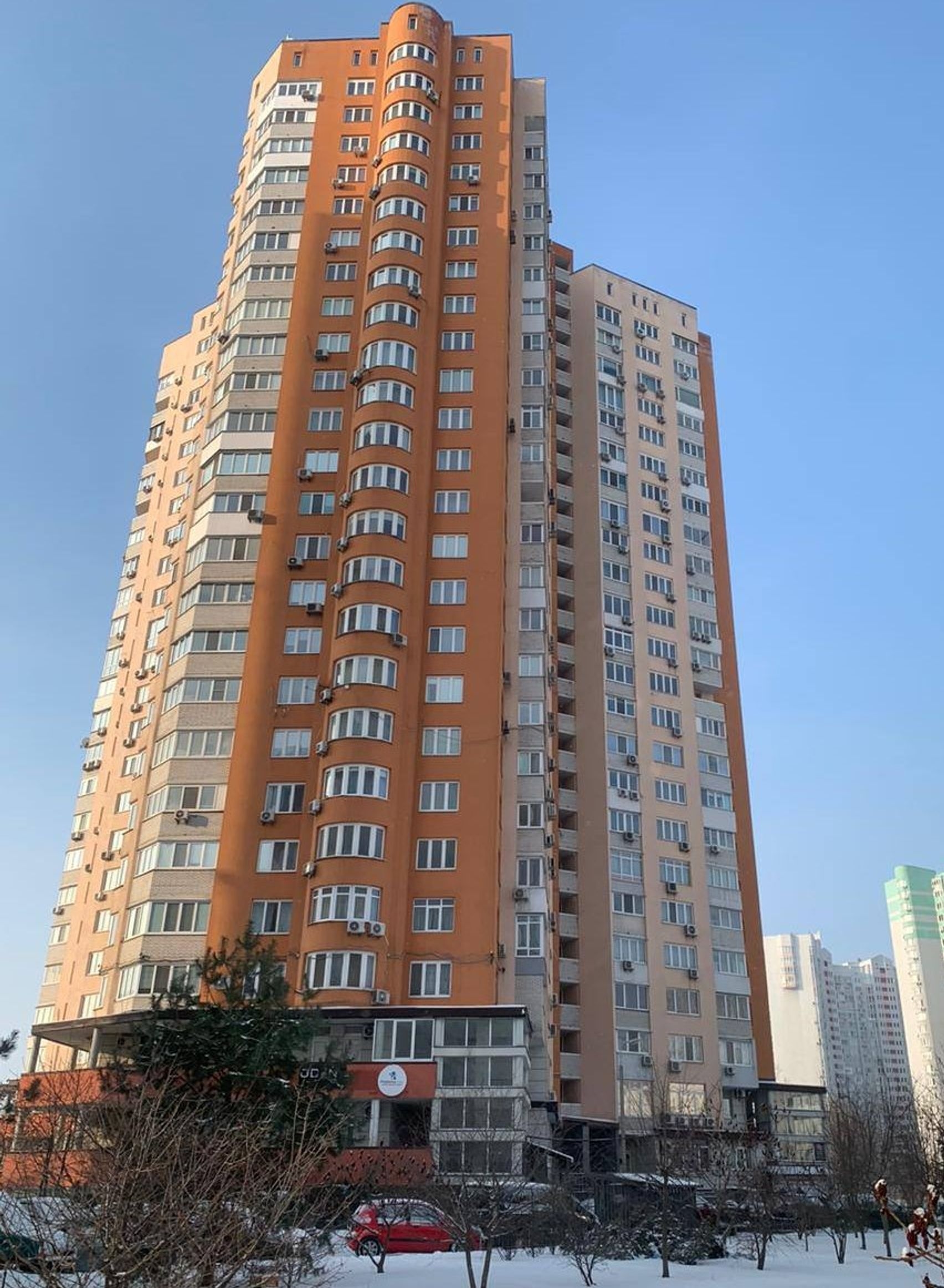 The building in Osokorky that secured backup electricity through its homeowners’ association