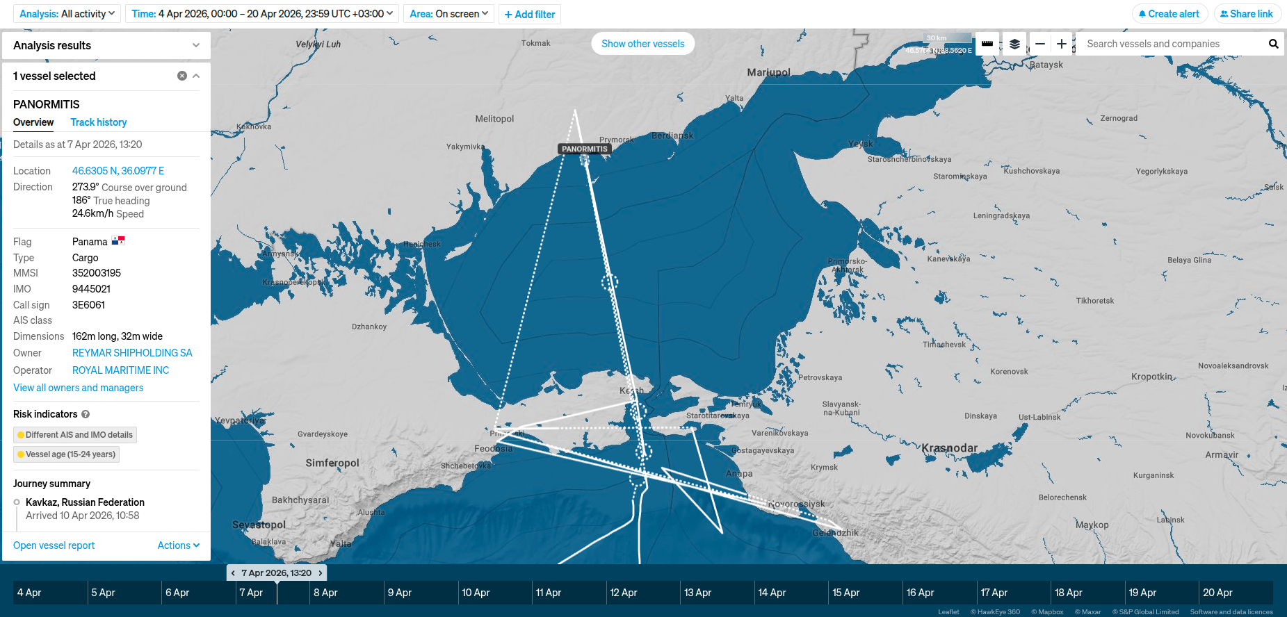 Starboard Maritime Intelligence