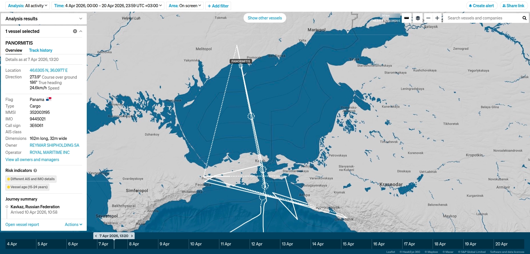 Starboard Maritime Intelligence