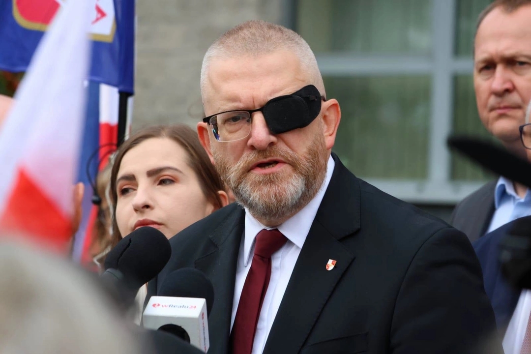 Polish Member of the European Parliament and politician Grzegorz Braun