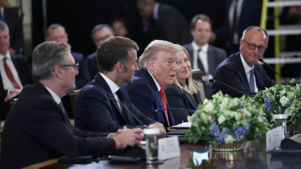 Joining Donald Trump and Volodymyr Zelensky in Washington were the head of the European Commission, the NATO Secretary-General, the presidents of France and Finland, and the prime ministers of the United Kingdom, Germany, and Italy