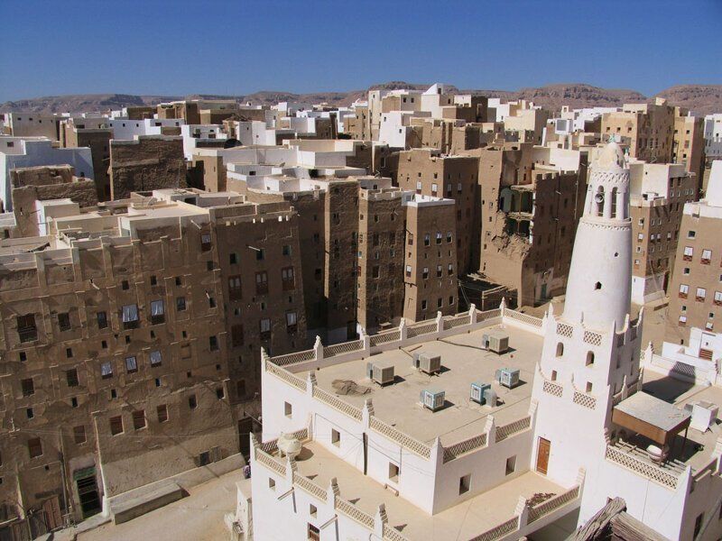 The “world’s first skyscrapers” in Yemen