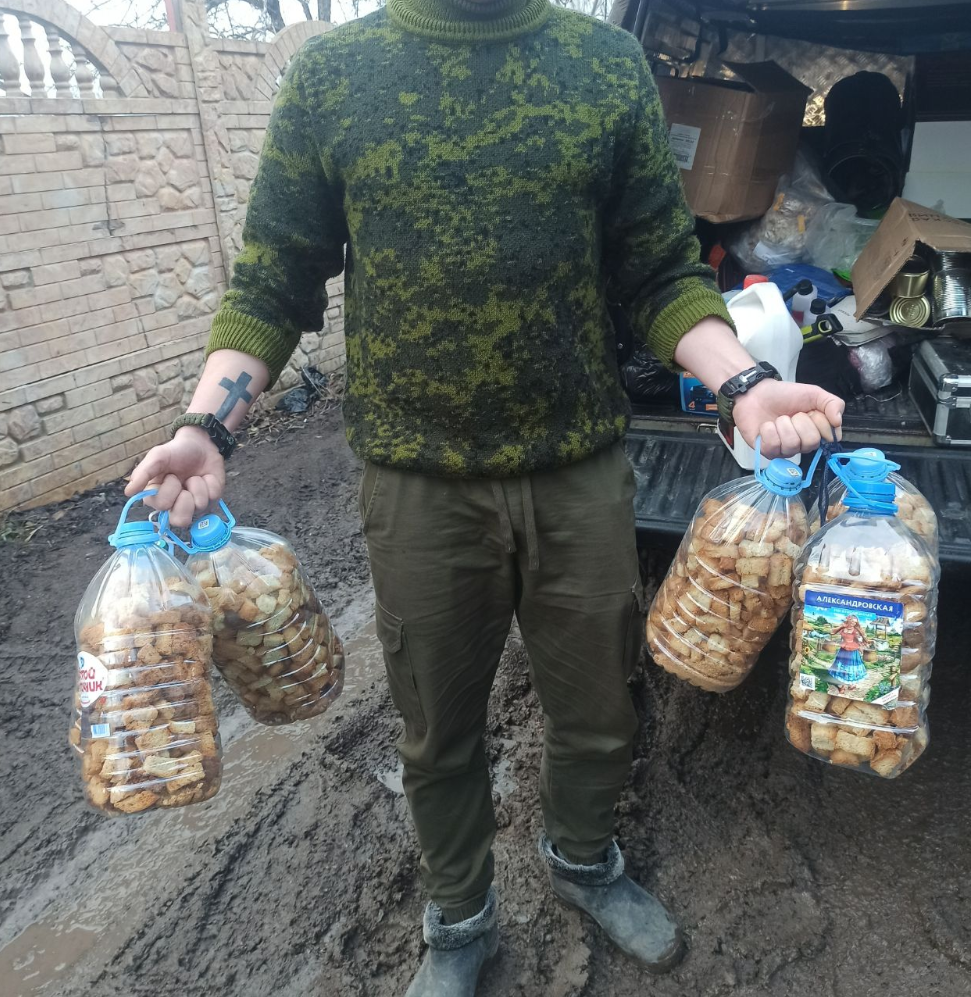 «Вкусные подарки» донбасским подразделениям ВС РФ