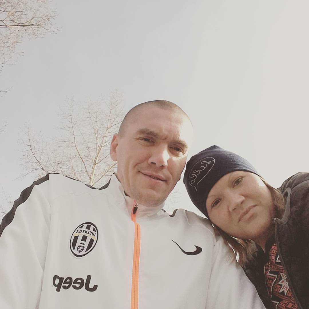 Yevtyukhin and his wife