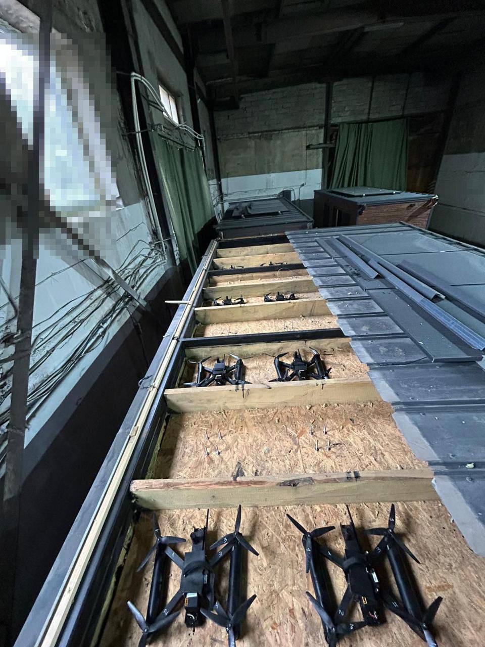 Drones used by the SBU to attack Russian military airfields.